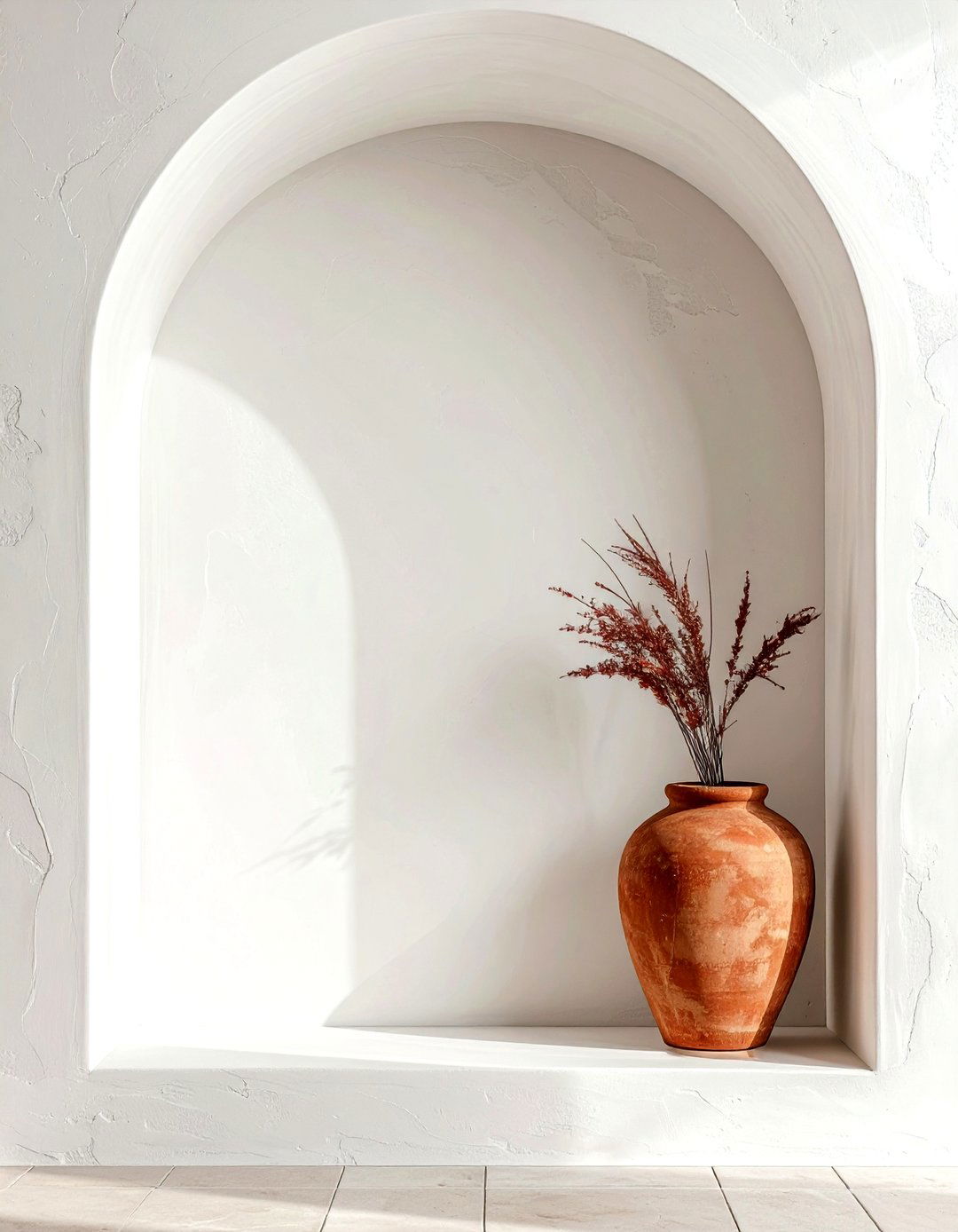 Arched Wall Niche - 30 kitchen alcove ideas