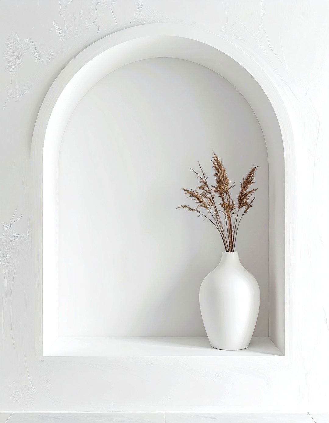 Arched Wall Niche - 30 polished decor ideas