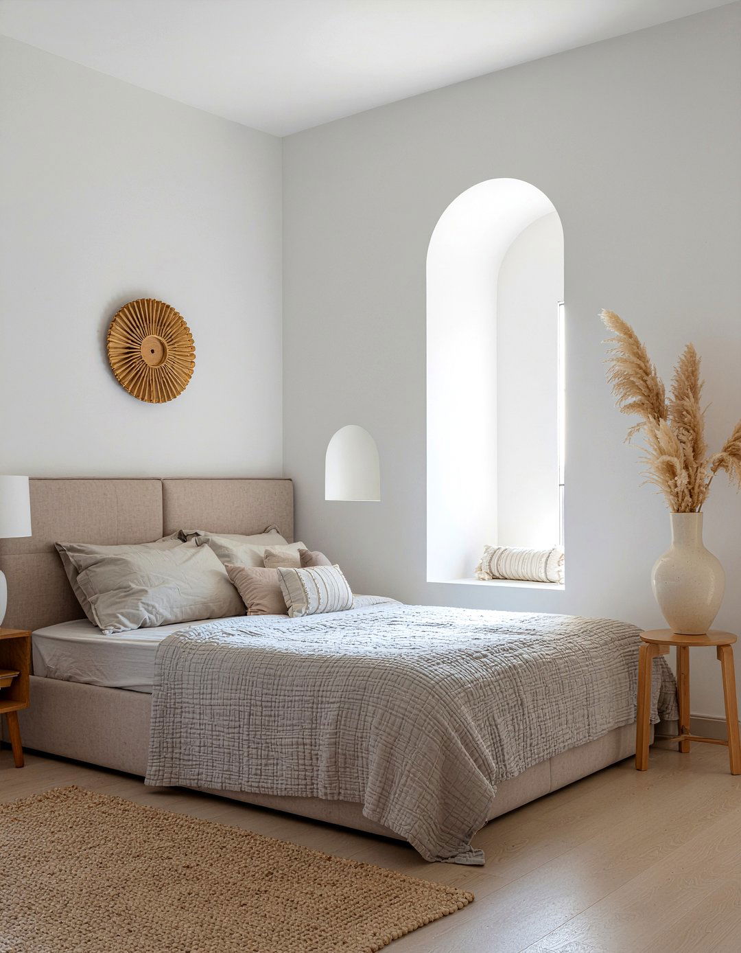 Arched Wall Niche - 30 bedroom wall niches