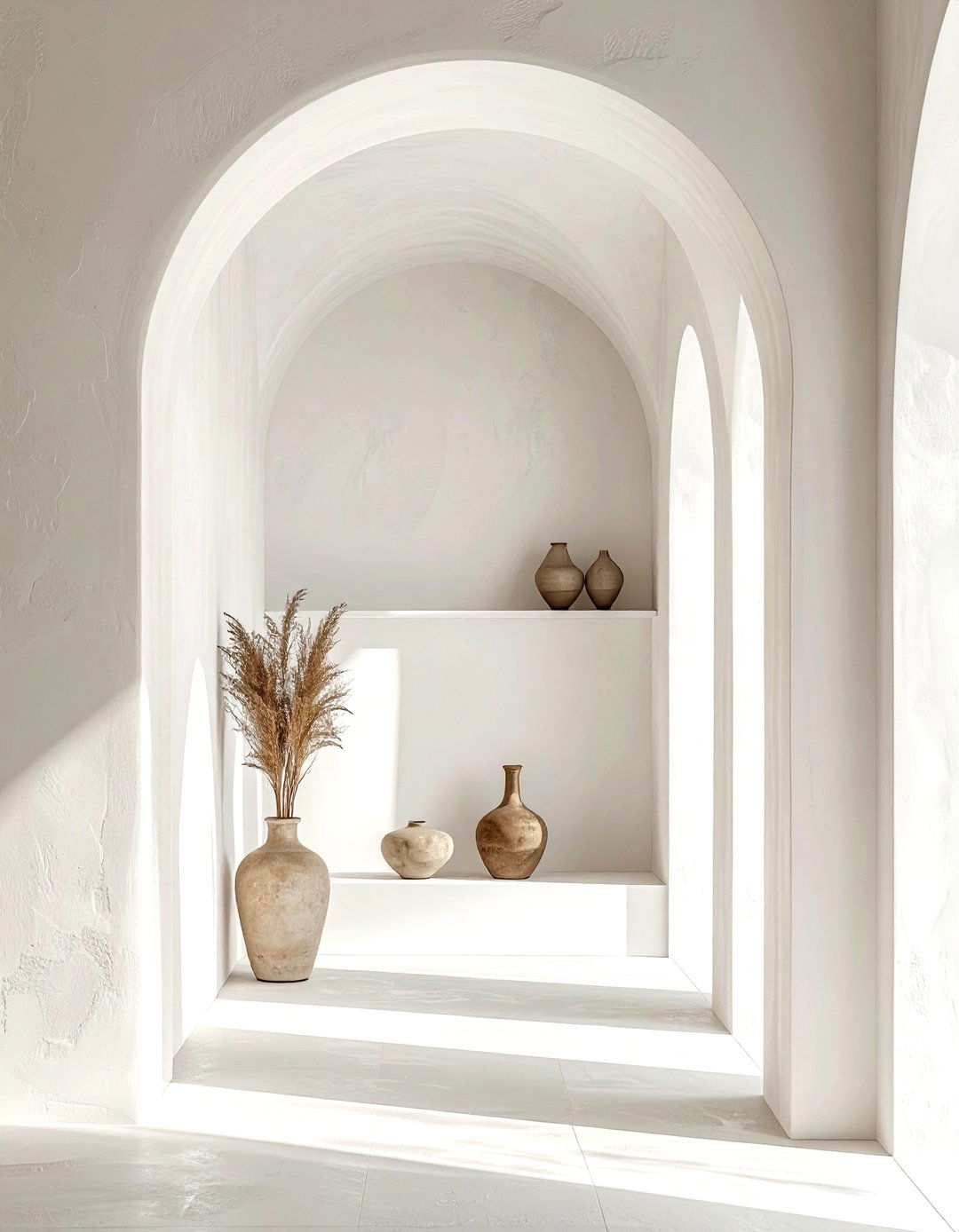 Arched Wall Niche - 30 attention-grabbing decor ideas