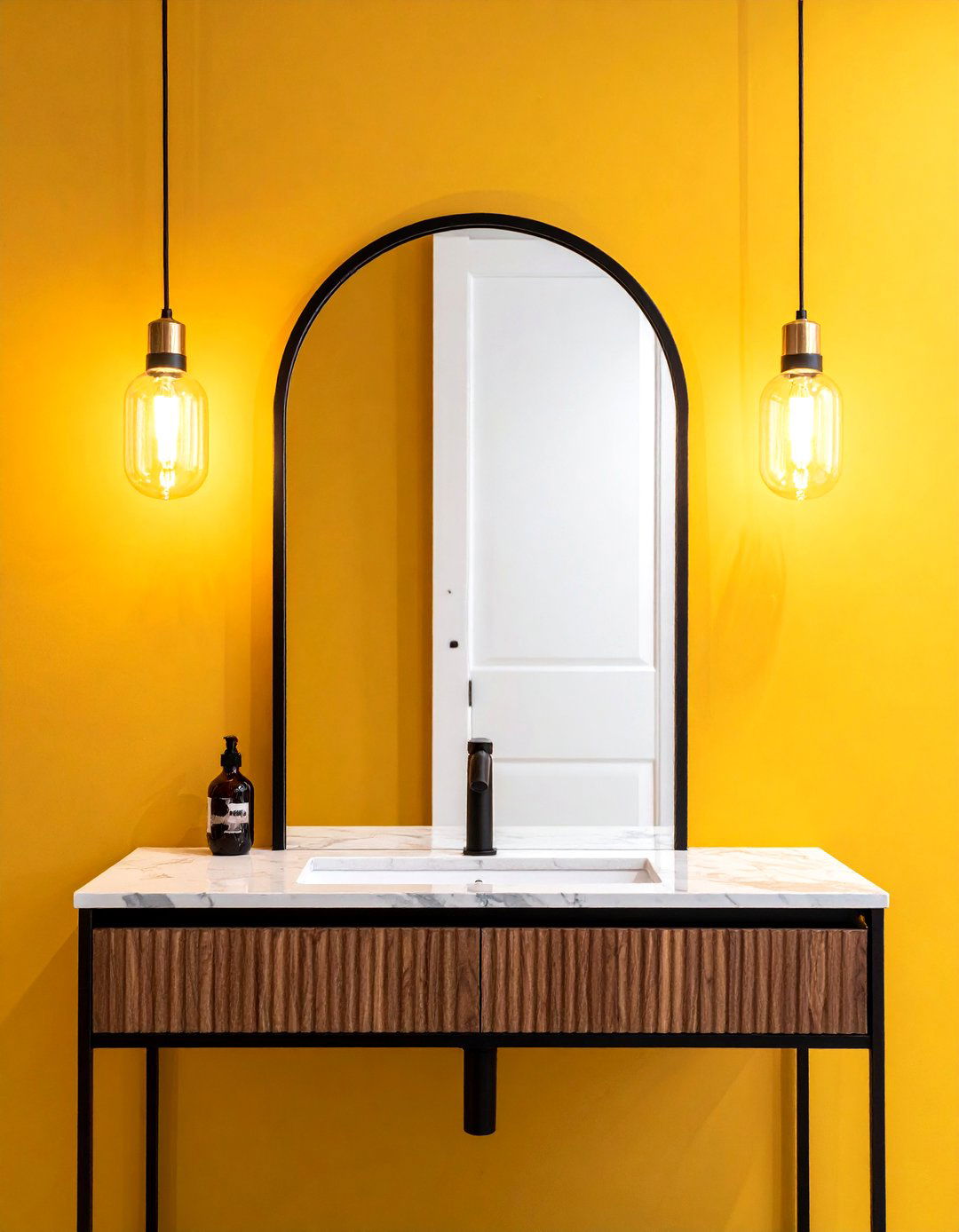 Arched bathroom mirror - 30 favorite bathroom ideas