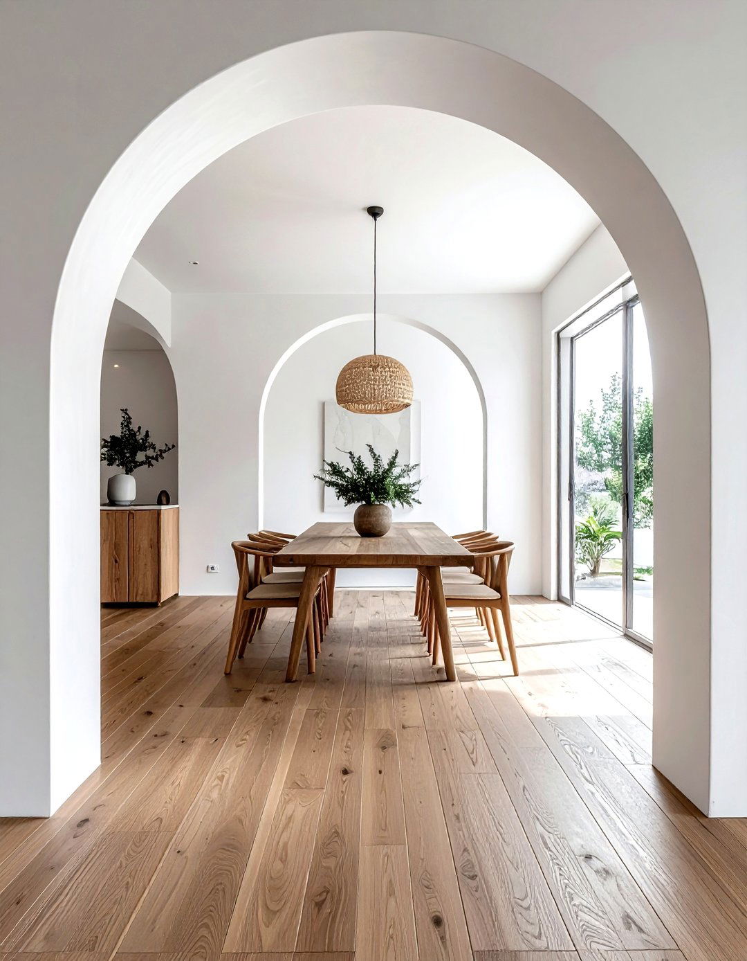 Arched doorway transition - 30 incredible decor ideas