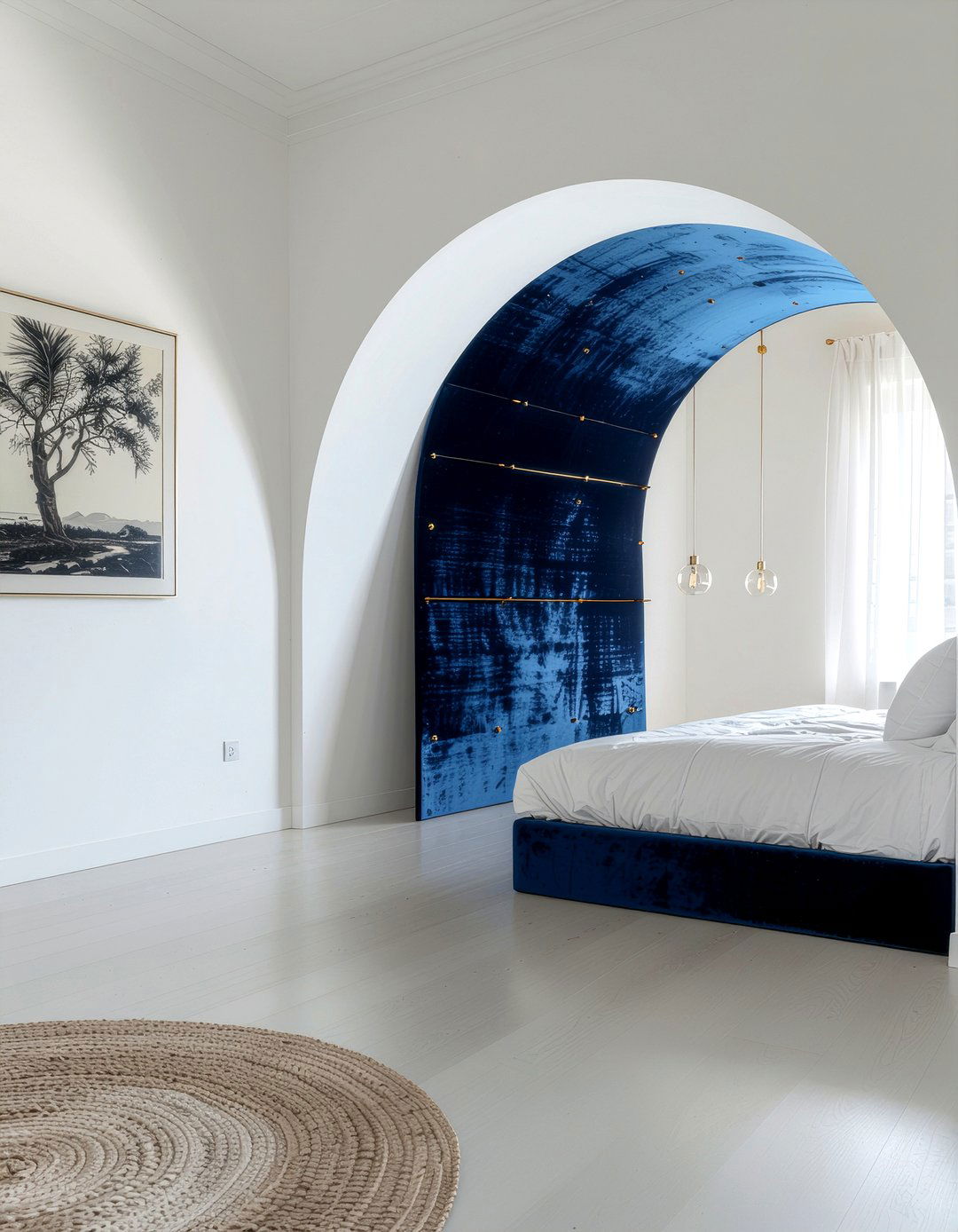 Arched fabric board - 30 bedroom bulletin boards