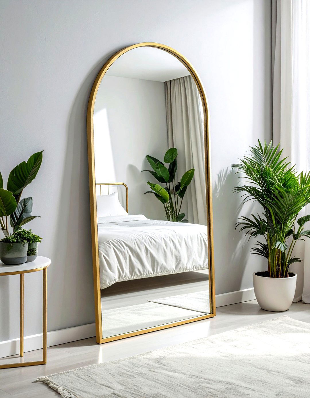 Arched mirror - 30 dreamy decor ideas