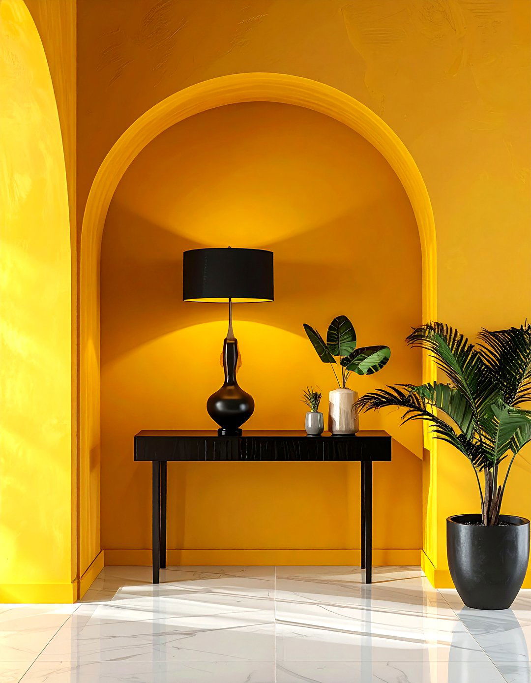 Arched wall paint - 30 paint ideas for walls