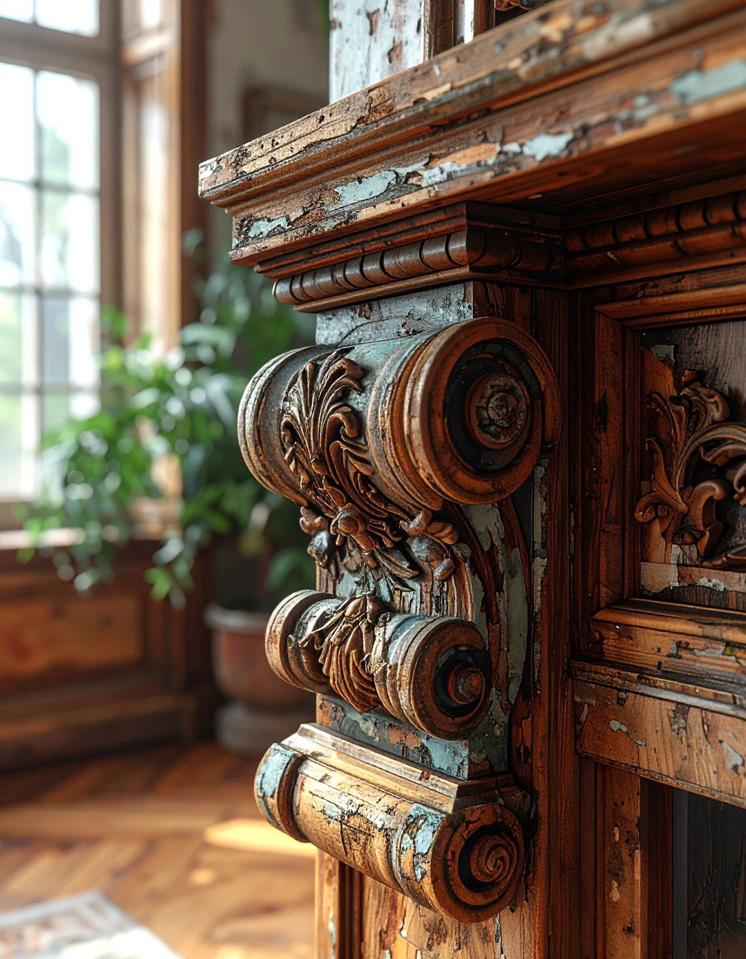 Architectural Salvage Corbel - 30 vintage finds decor ideas