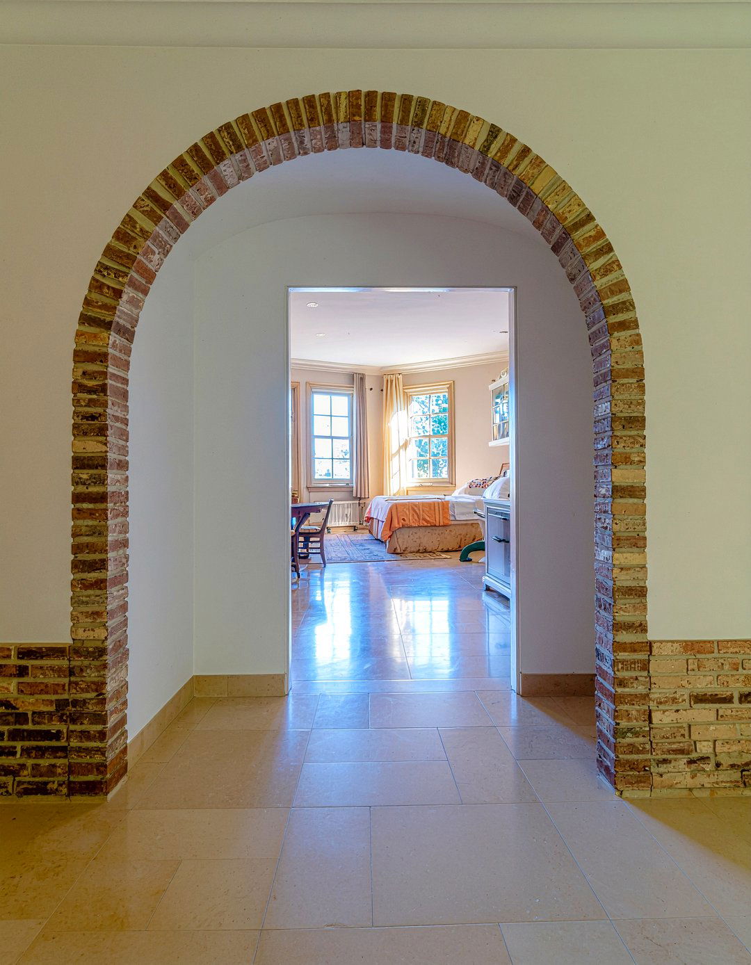 Archway architectural detail - 30 bedroom hallway ideas
