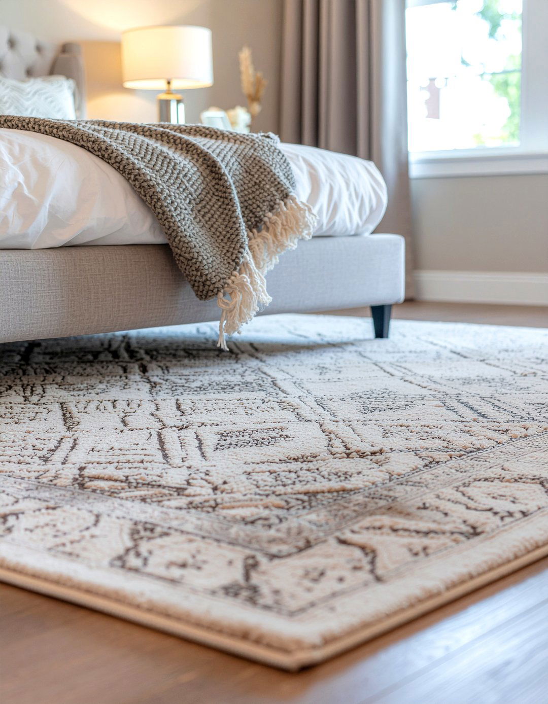 Area Rug - 30 quick bedroom ideas