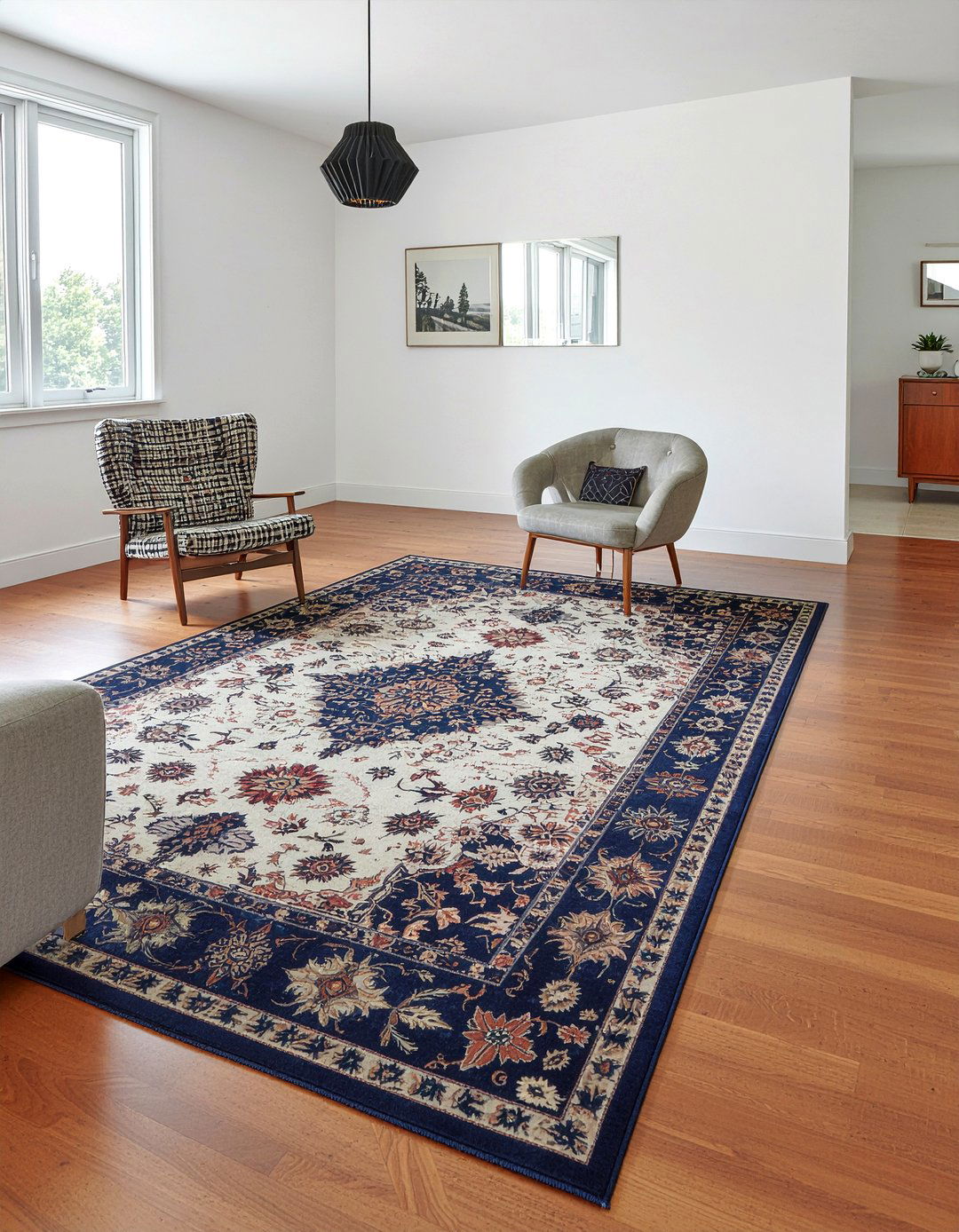 Area Rug - 30 living room upgrade ideas