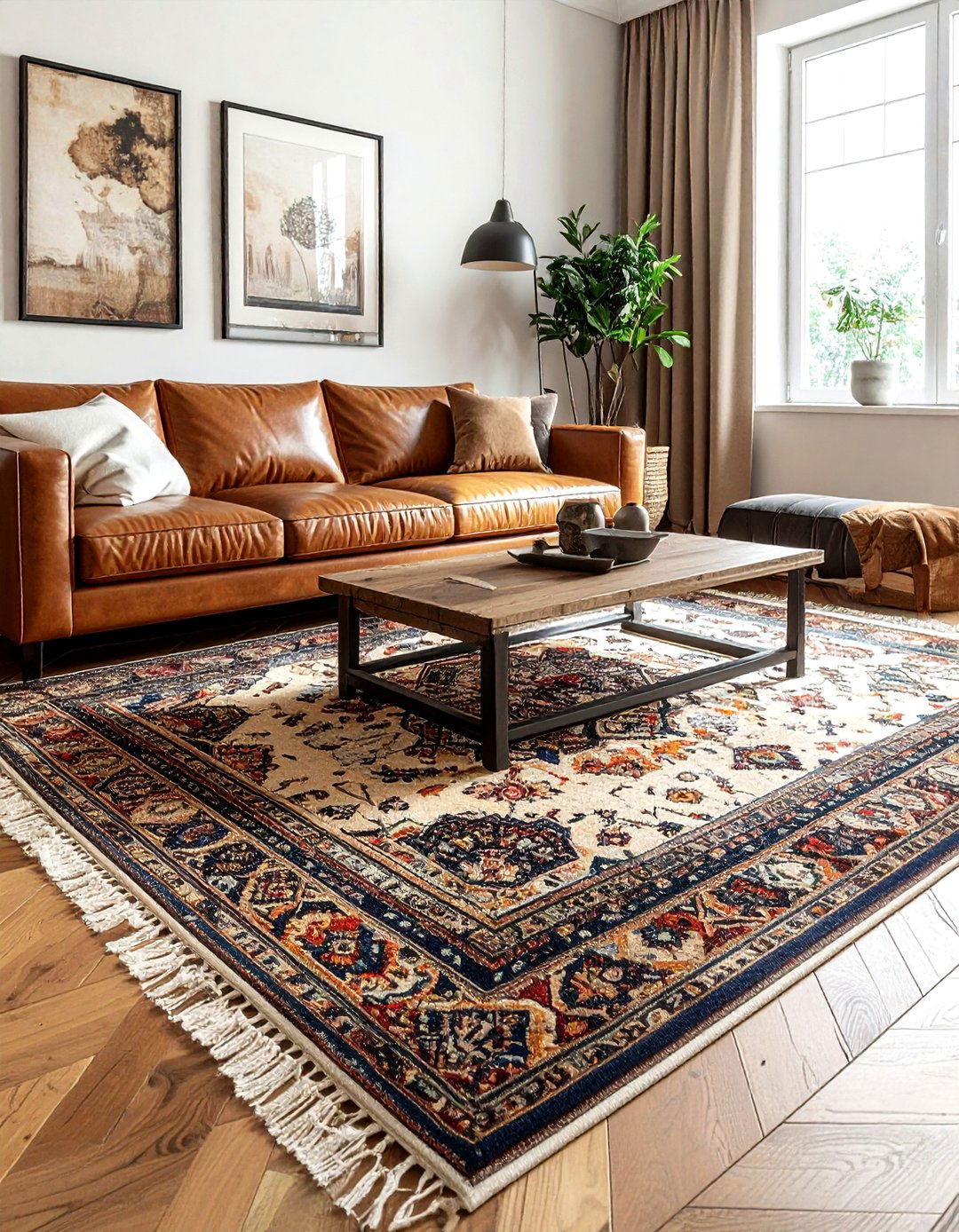 Area Rug Layering - 30 temporary decor ideas