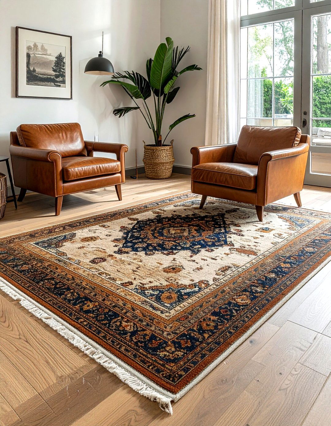 Area rug - 30 one-day decor project ideas