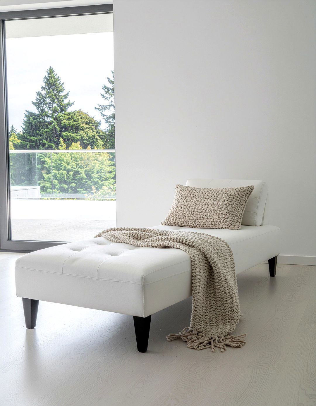 Armless chaise lounge - 30 bedroom chaise lounges