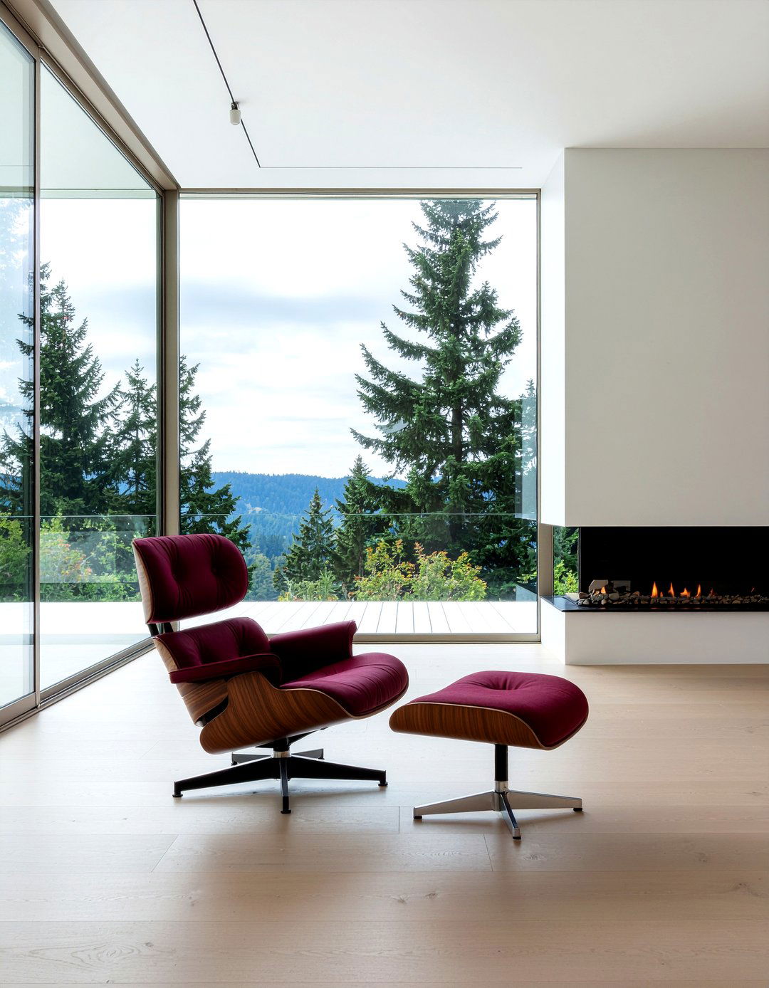 Arne Jacobsen Egg Chair - 30 living room Danish modern furniture ideas