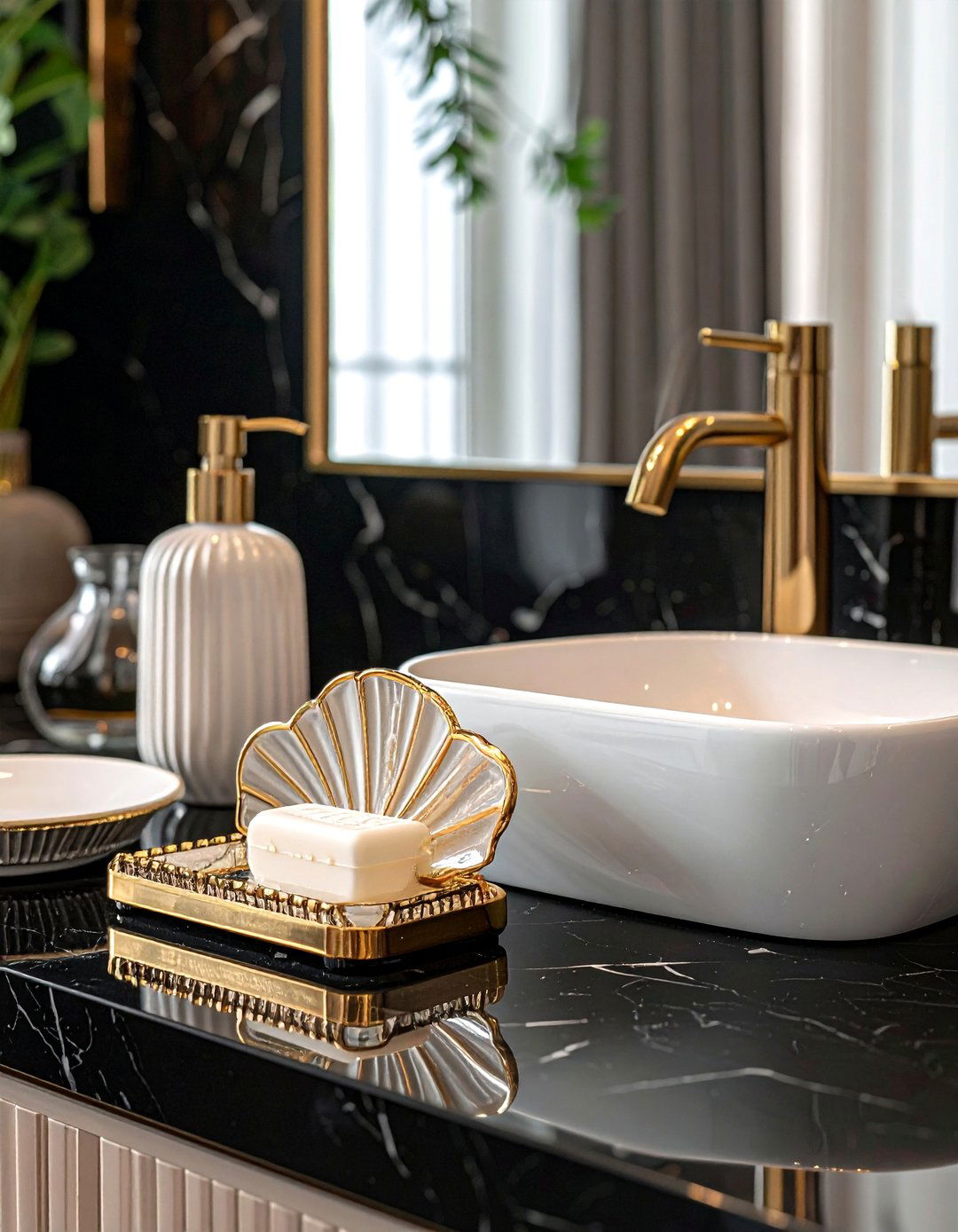 Art Deco Accessories - 30 eclectic bathroom ideas