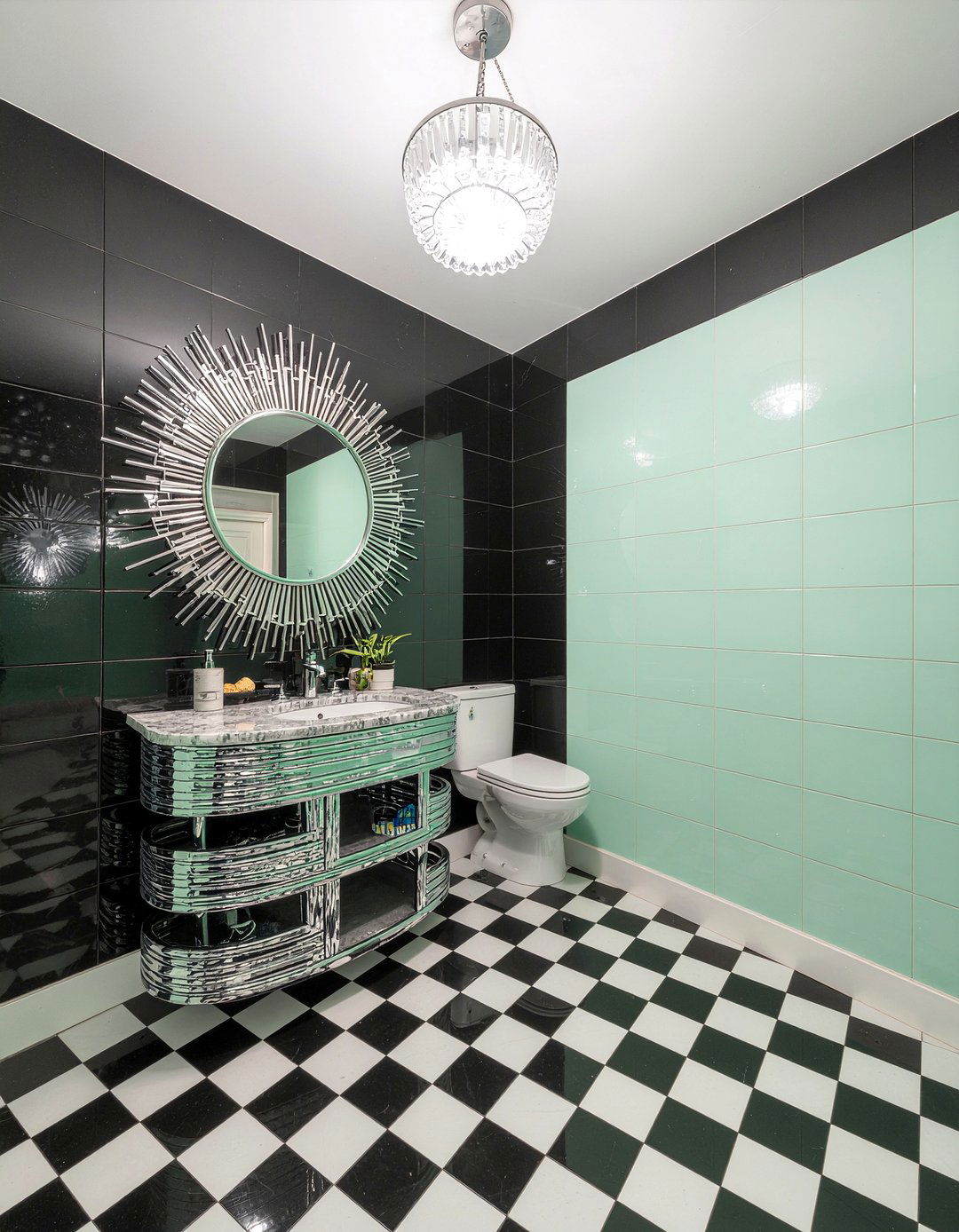 Art Deco Bathroom - 30 bathroom design history ideas