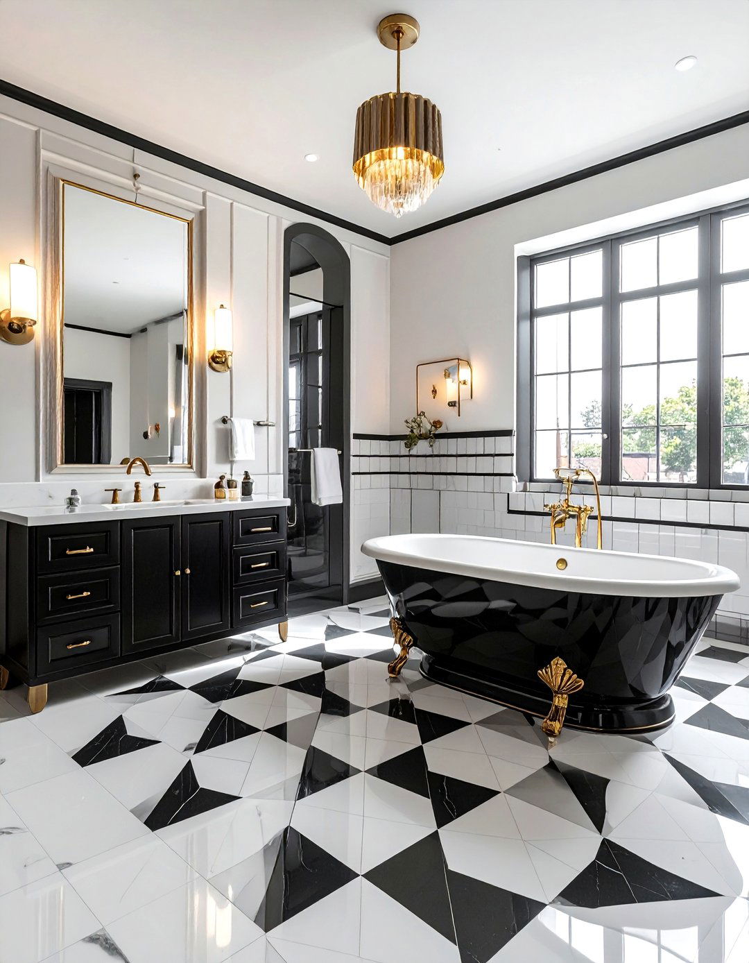 Art Deco Bathroom - 30 unique bathroom ideas