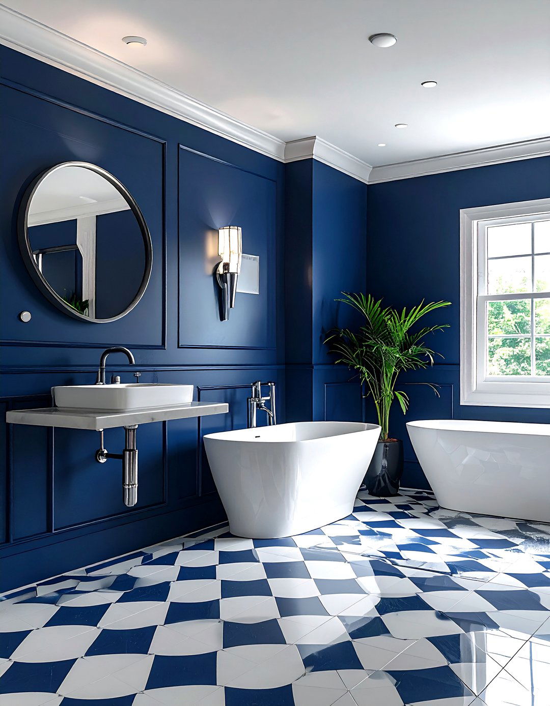 Art Deco Bathroom Sconce - 30 bathroom lamp ideas