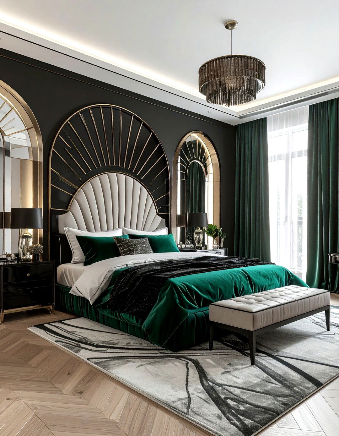 Art Deco Bedroom - 30 newlywed bedroom ideas
