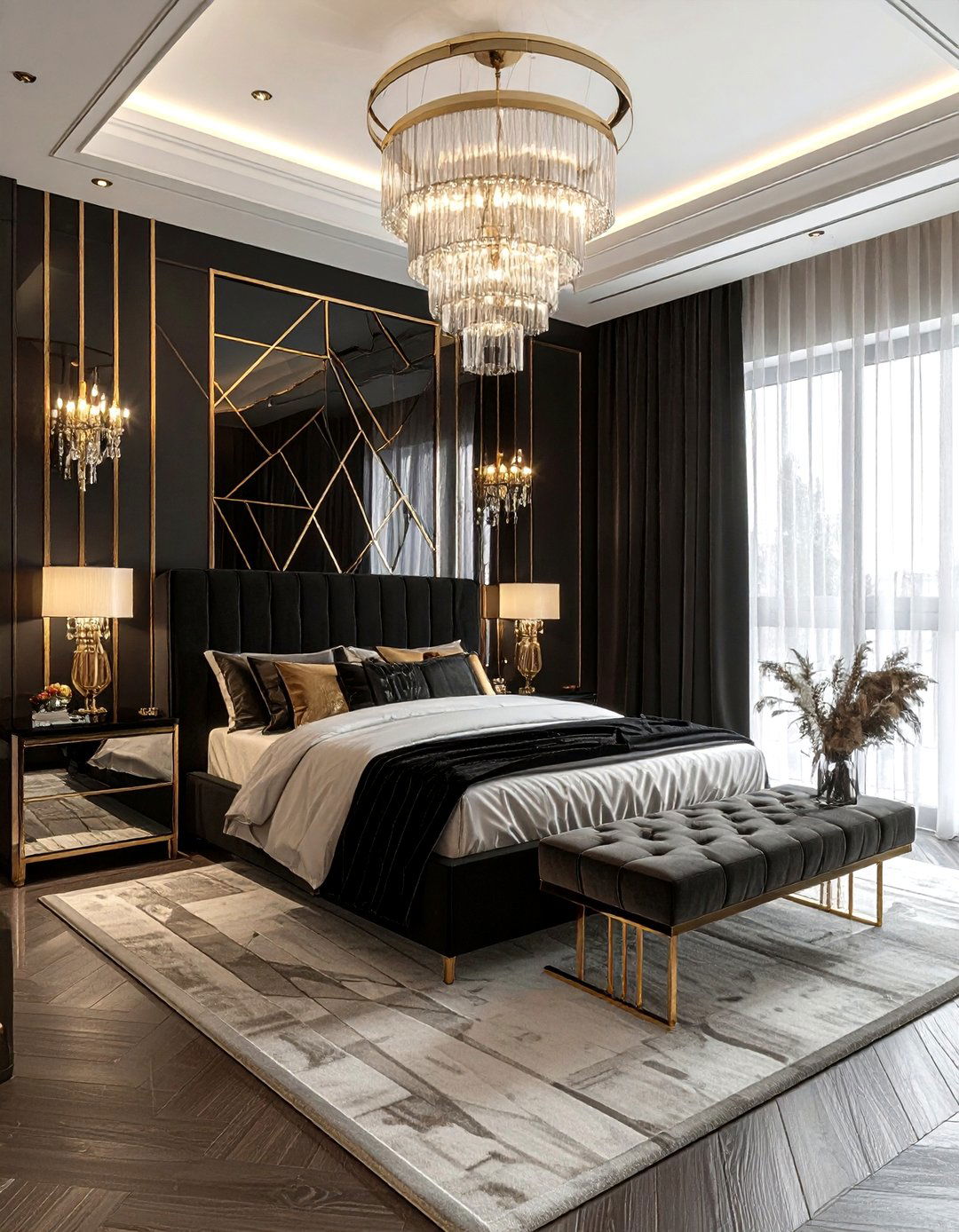 Art Deco Bedroom - 30 bedroom redesign ideas