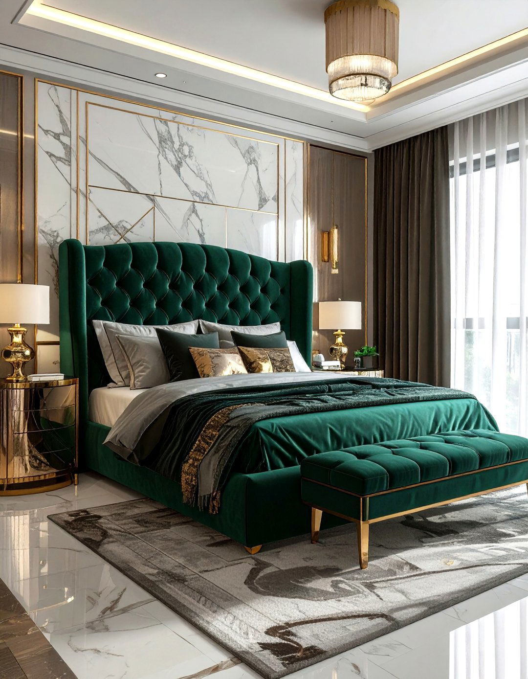 Art Deco Bedroom - 30 bedroom conversation starter ideas