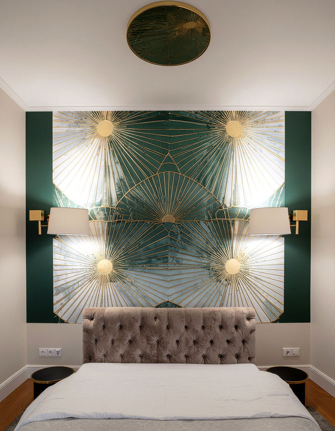 Art Deco Ceiling Wallpaper - 30 bedroom ceiling wallpapers