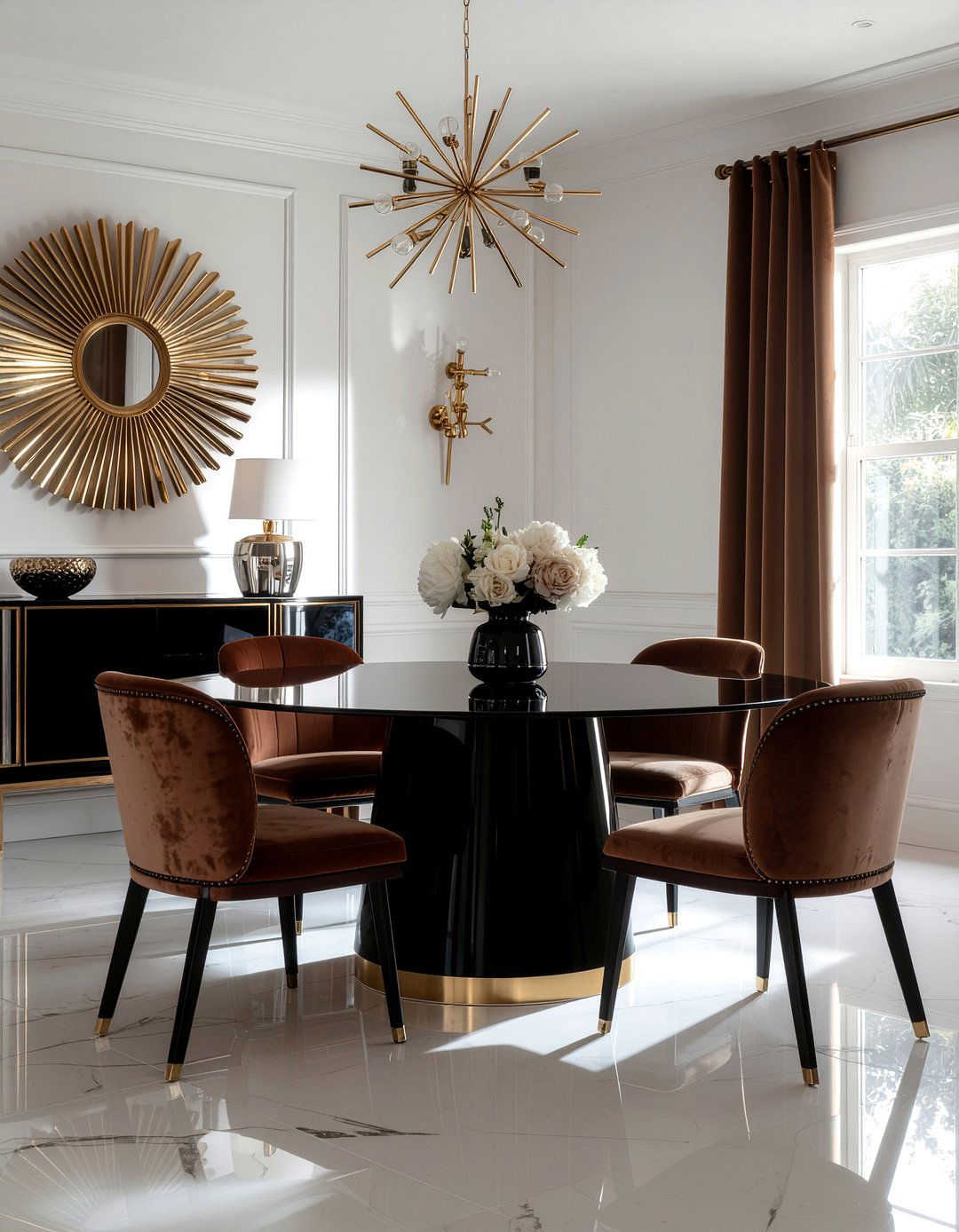 Art Deco Dining Room - 30 dining room charm ideas