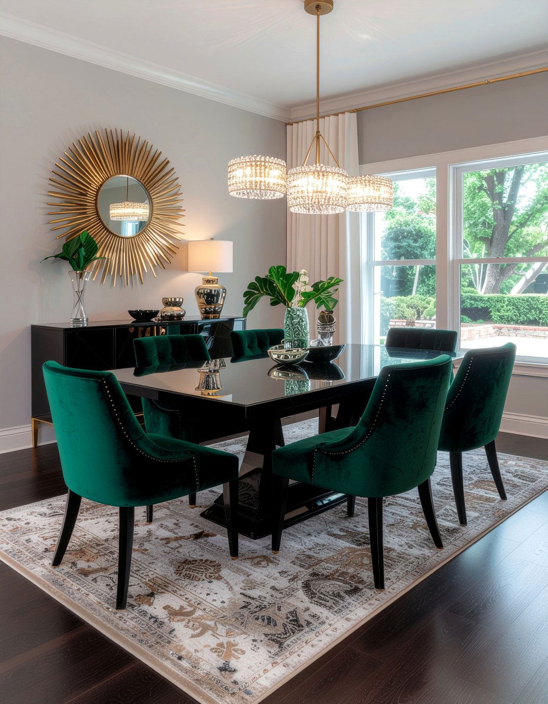 Art Deco Dining Room - 30 dining room inspo ideas