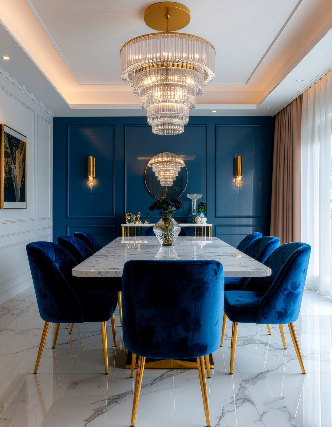 Art Deco Dining Room - 30 dining room personality ideas