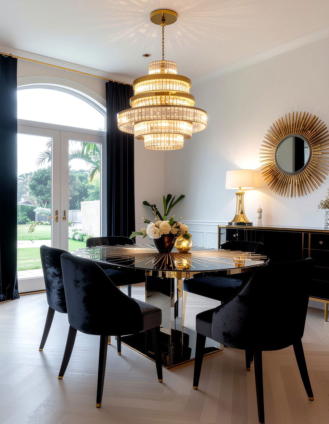 Art Deco Dining Room - 30 dreamy dining room ideas