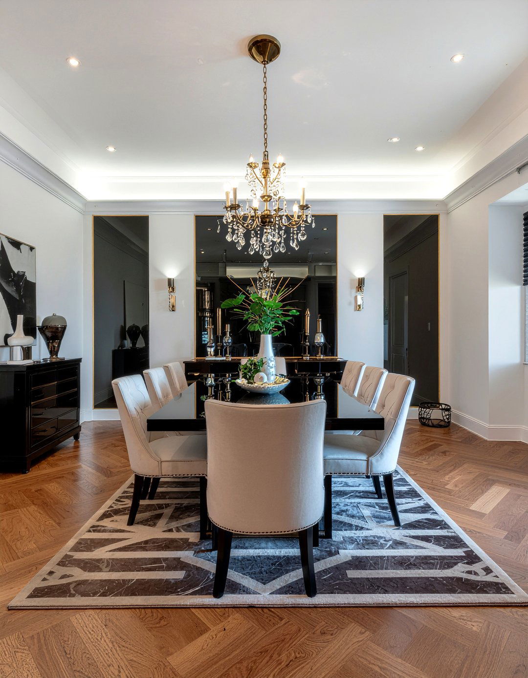 Art Deco Dining Room - 30 estate dining room ideas