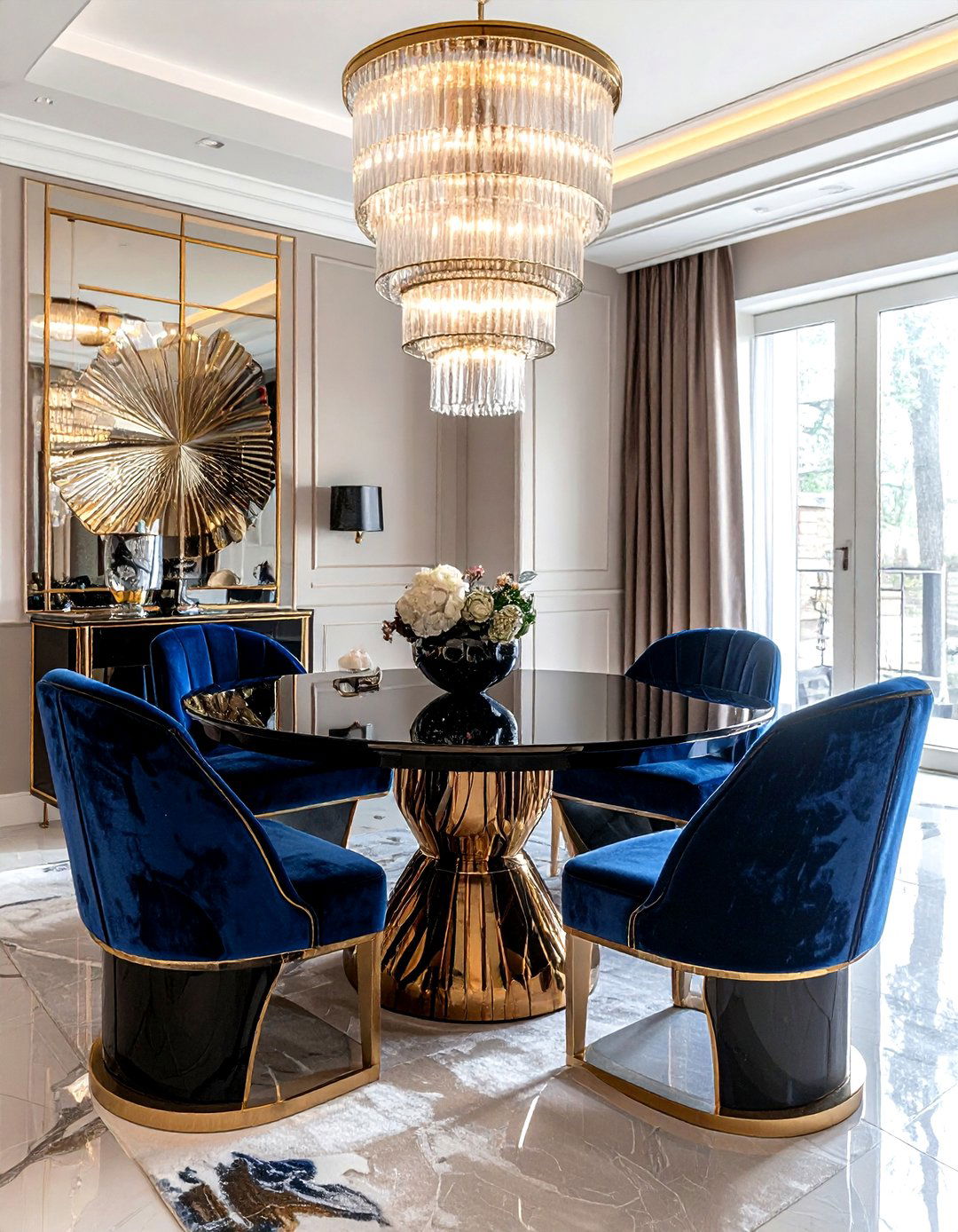 Art Deco Dining Room - 30 feature dining room ideas