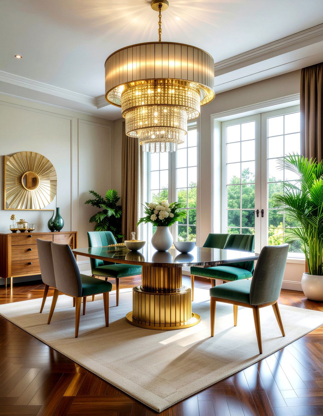 Art Deco Dining Room - 30 incredible dining room ideas