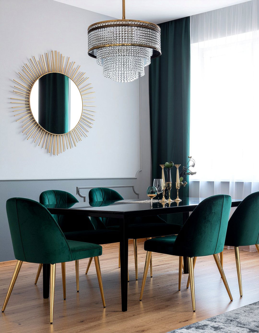 Art Deco Dining Room - 30 inspiring dining room ideas