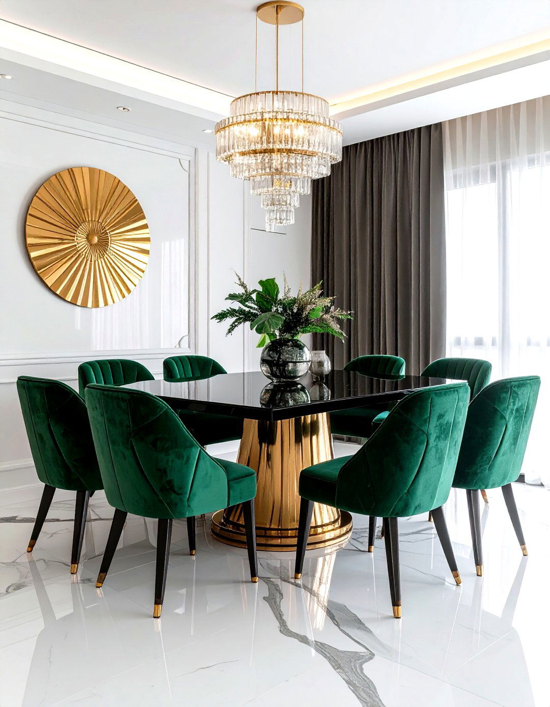 Art Deco Dining Room - 30 jaw-dropping dining room ideas