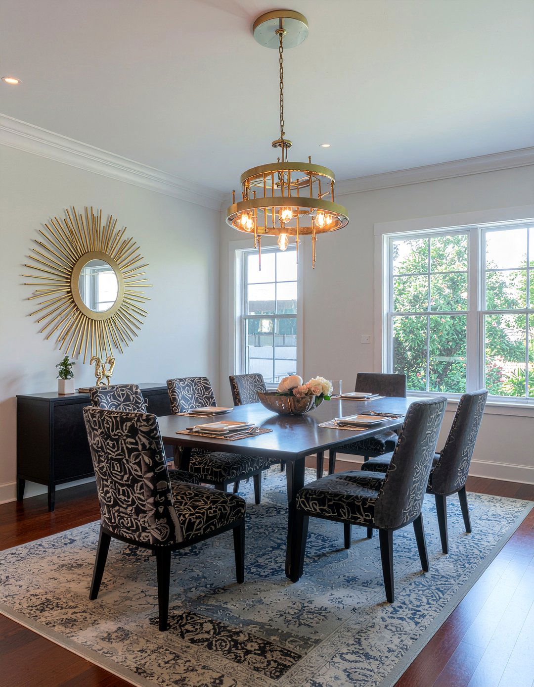 Art Deco Dining Room - 30 night dining room ideas