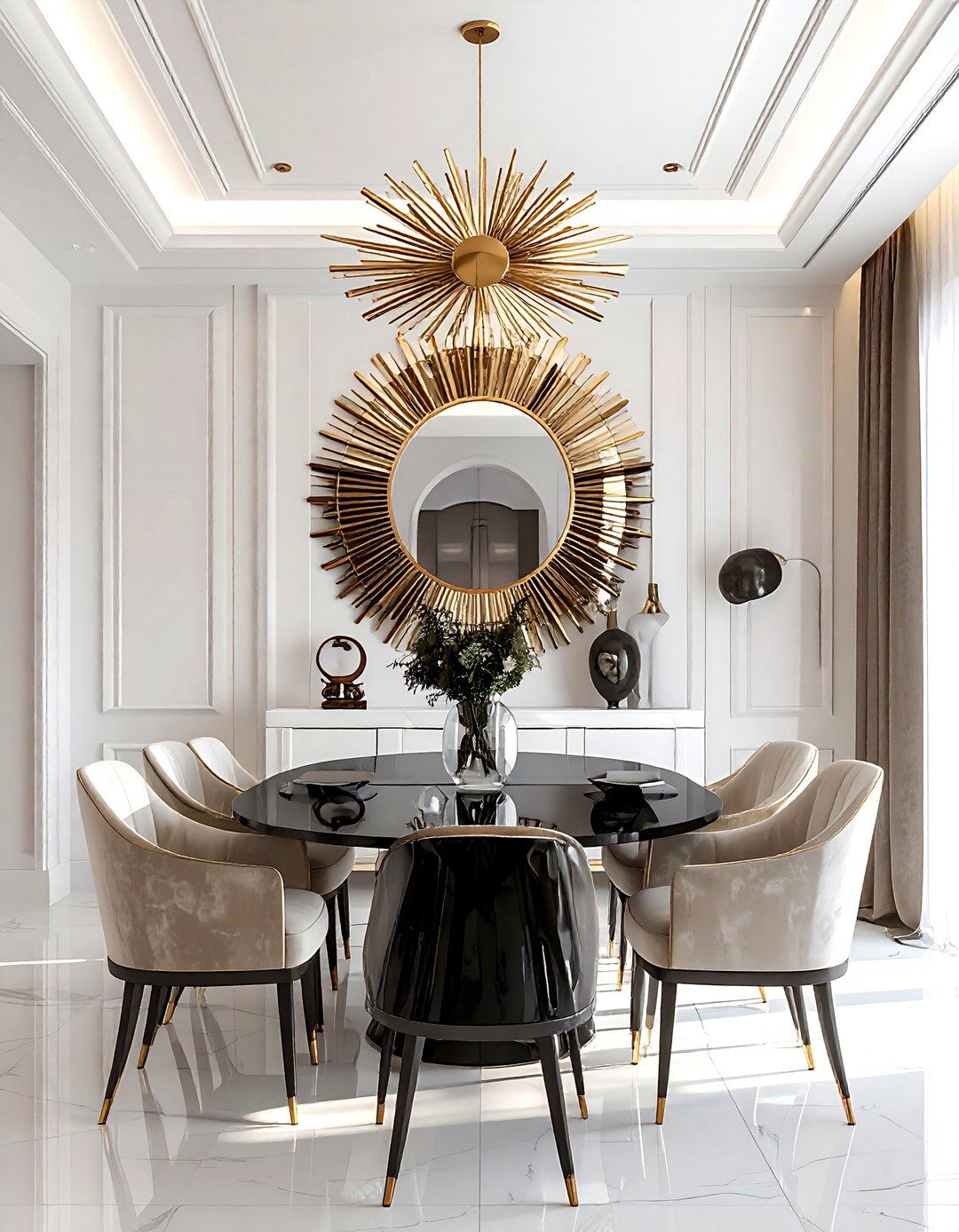 Art Deco Dining Room - 30 showpiece dining room ideas