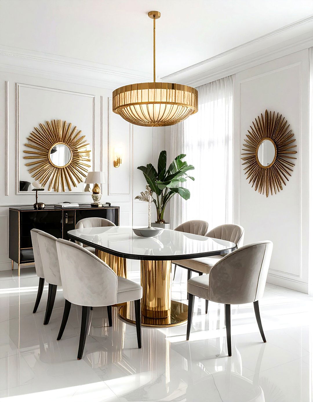 Art Deco Dining Room - 30 talking point dining room ideas