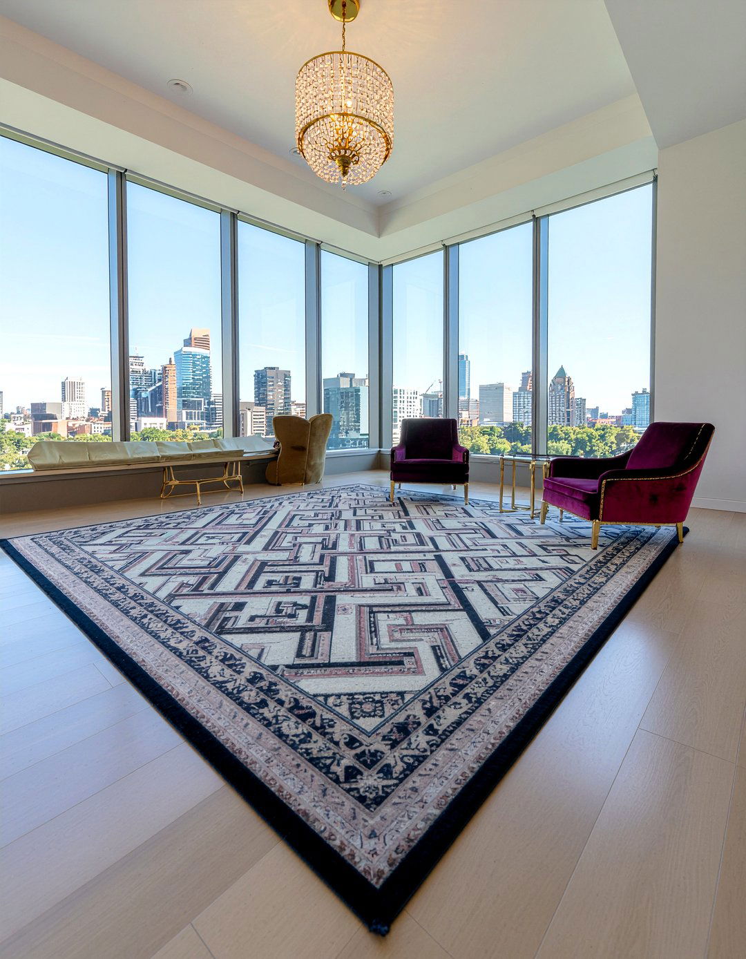 Art Deco Influence - 30 penthouse living room ideas