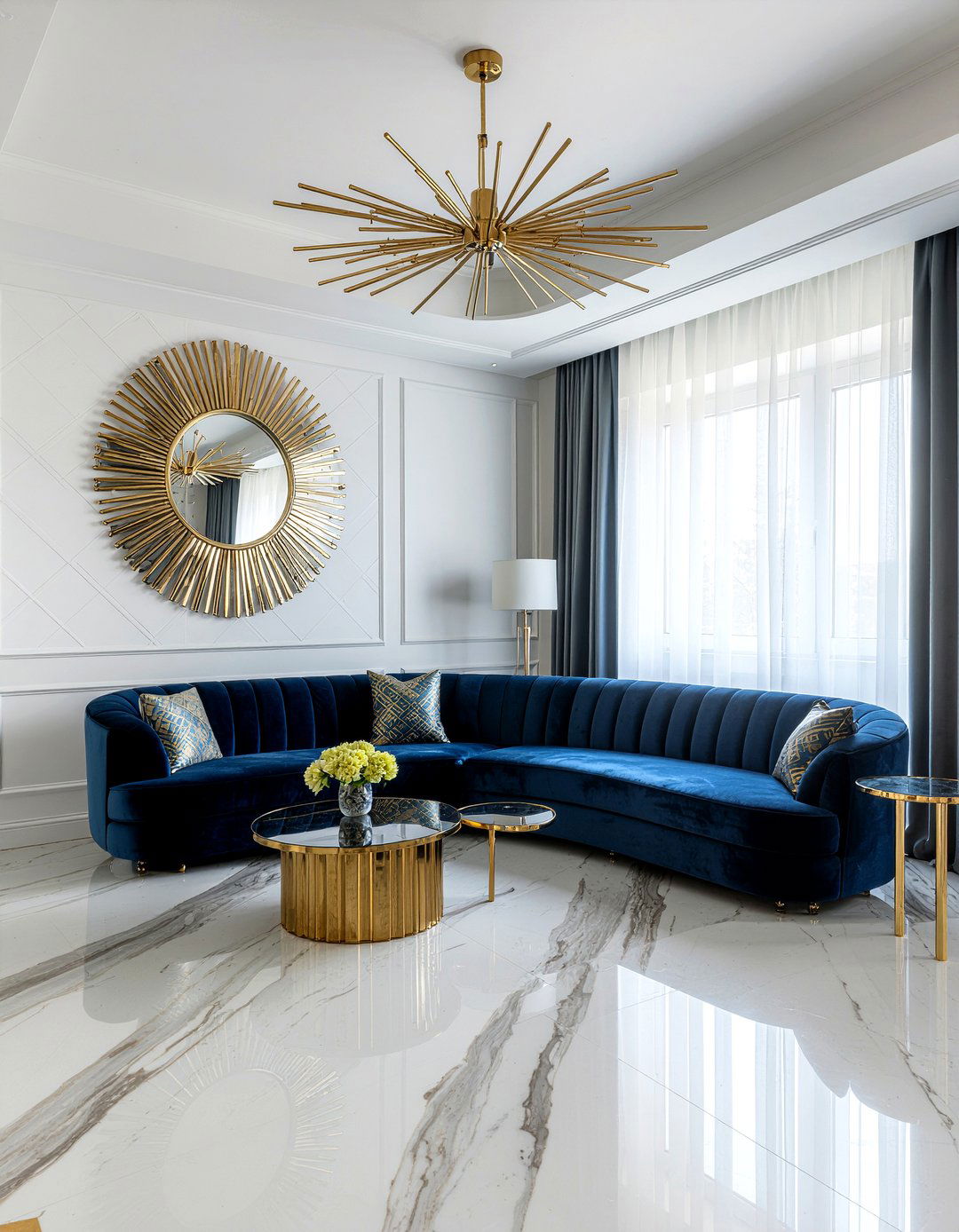 Art Deco Living Room - 30 vintage living room ideas