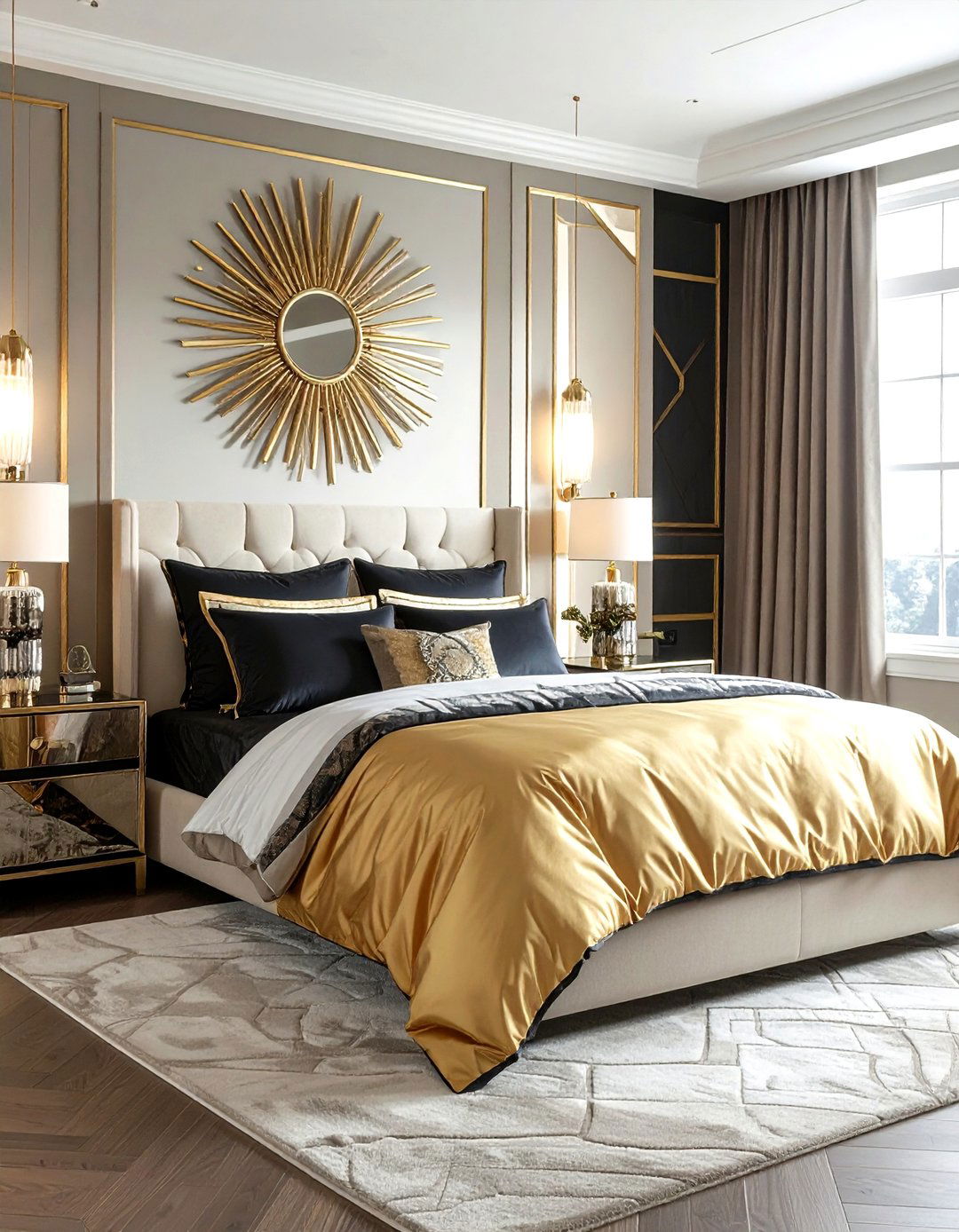 Art Deco Master Bedroom - 30 historic home decor ideas