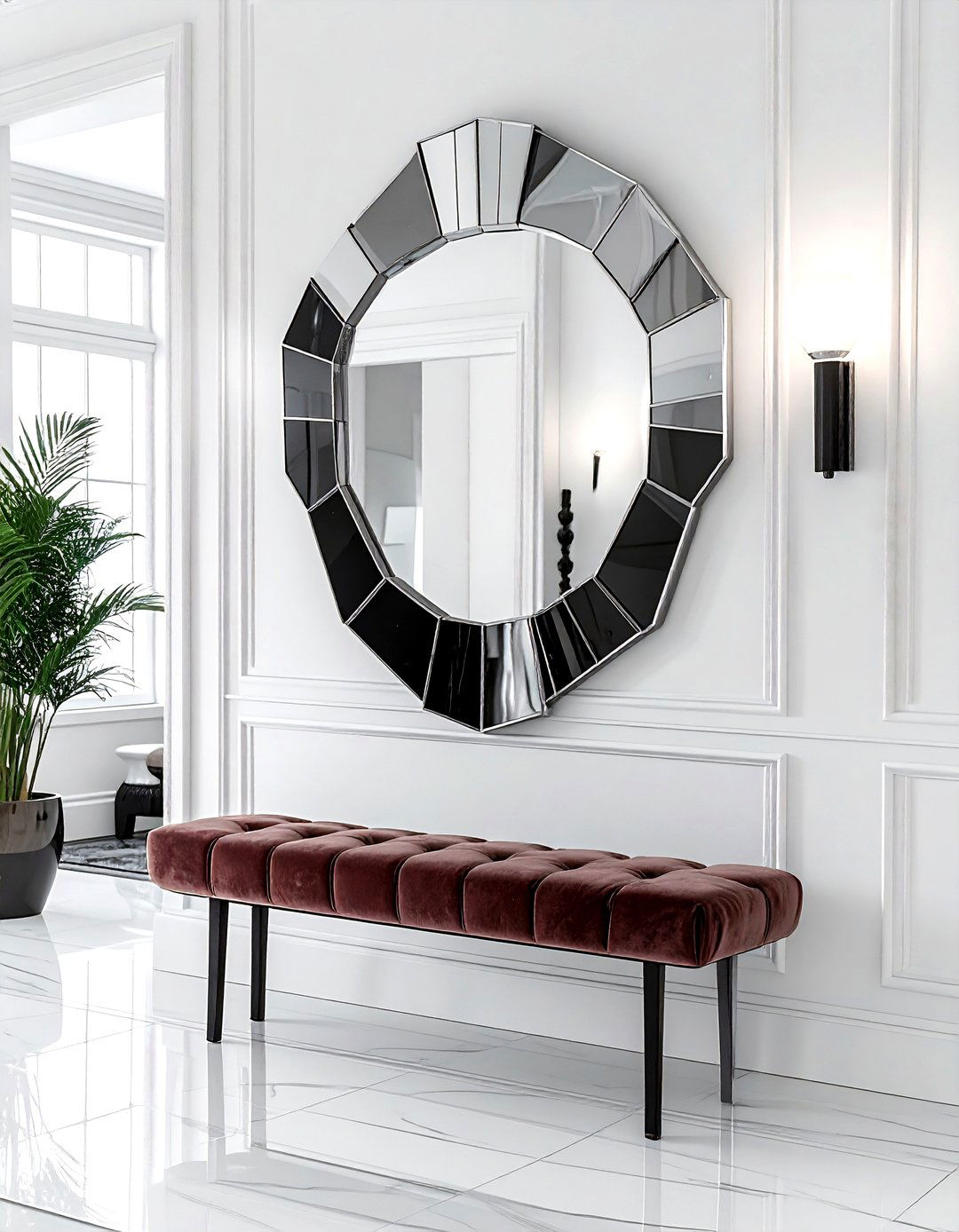 Art Deco Mirror - 30 mirror decor ideas