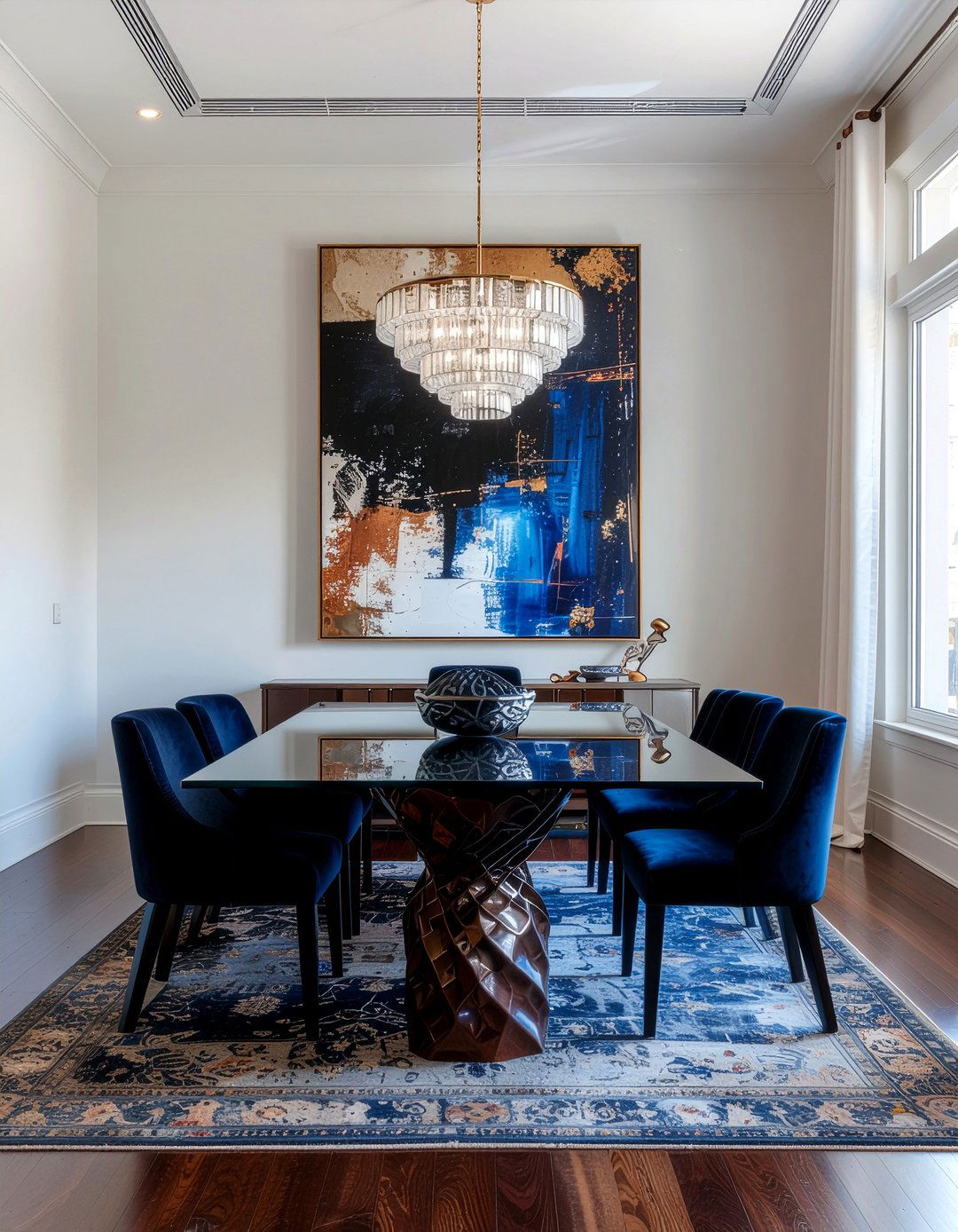 Art Deco Painting - 30 Hollywood regency dining room ideas