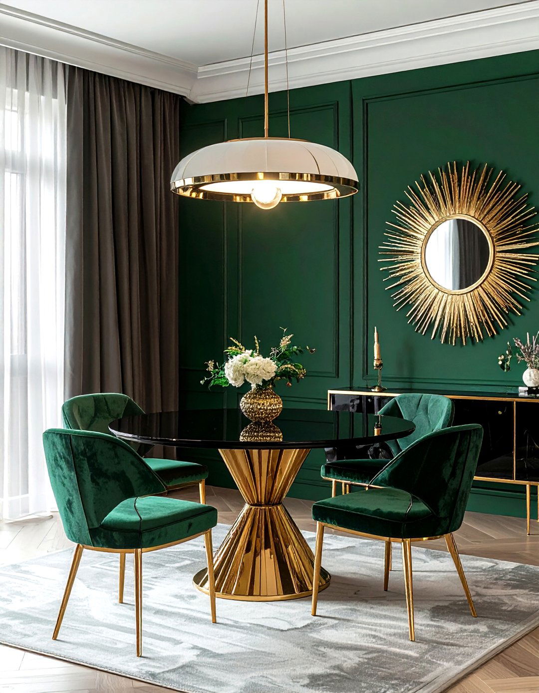 Art Deco Style - 30 amazing dining room ideas