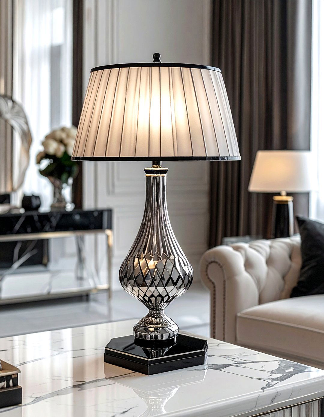 Art Deco Table Lamp - 30 living room table lamp styling