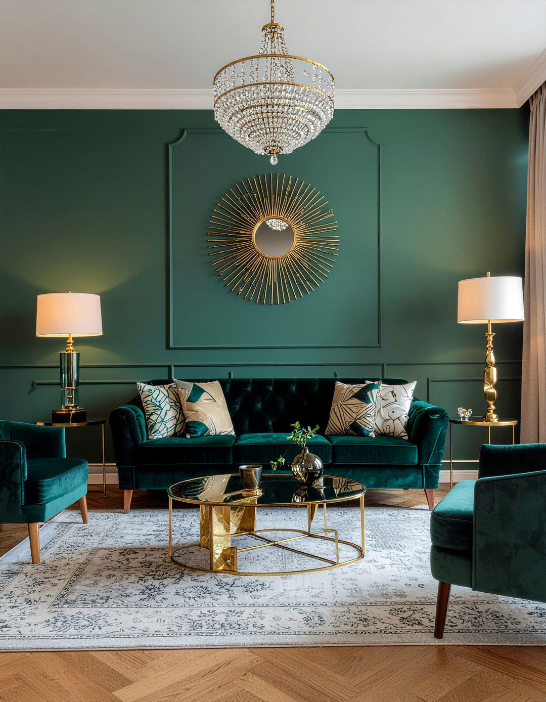 Art Deco Wallpaper - 30 living room removable wallpapers