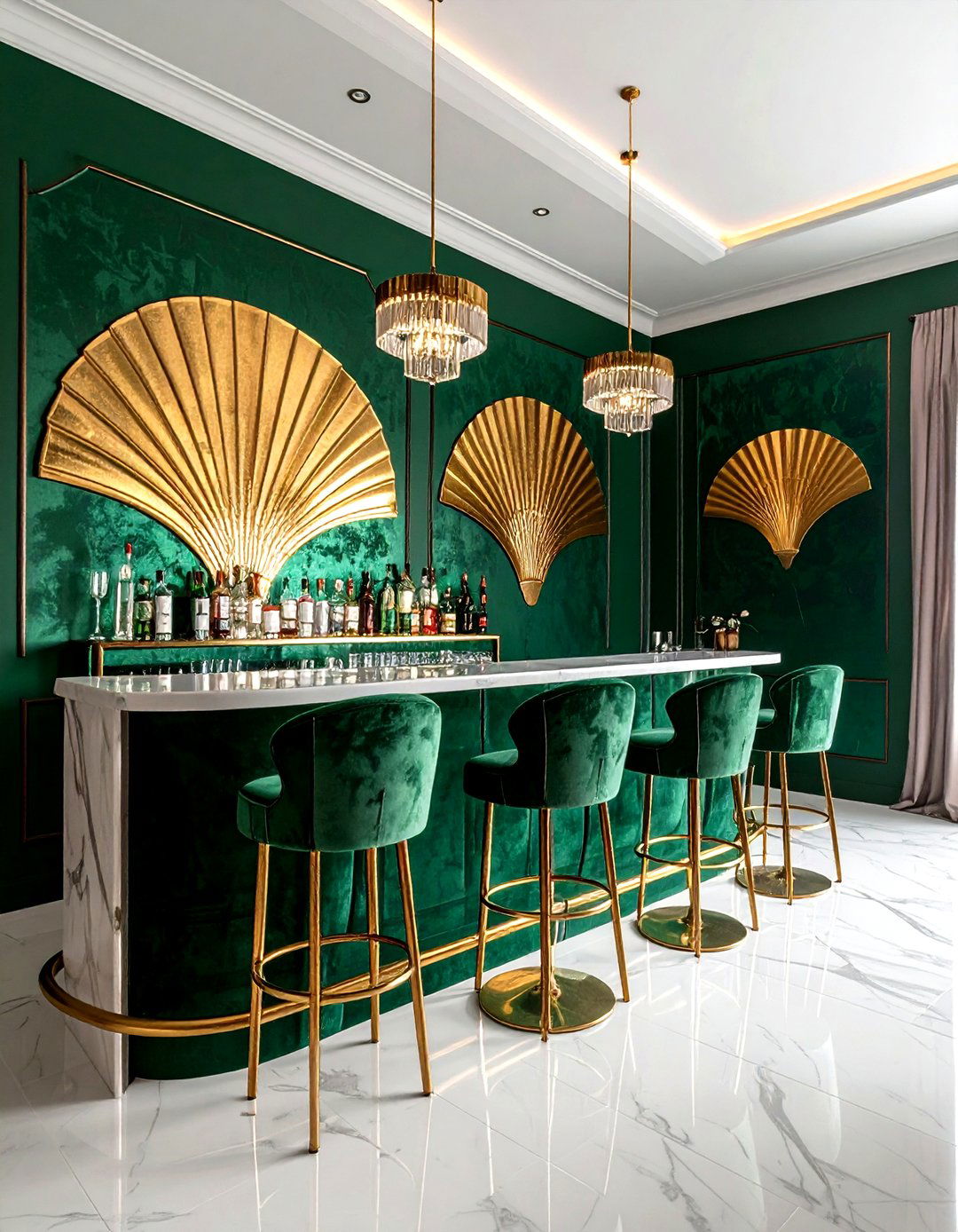 Art Deco - 30 bold wallpaper ideas