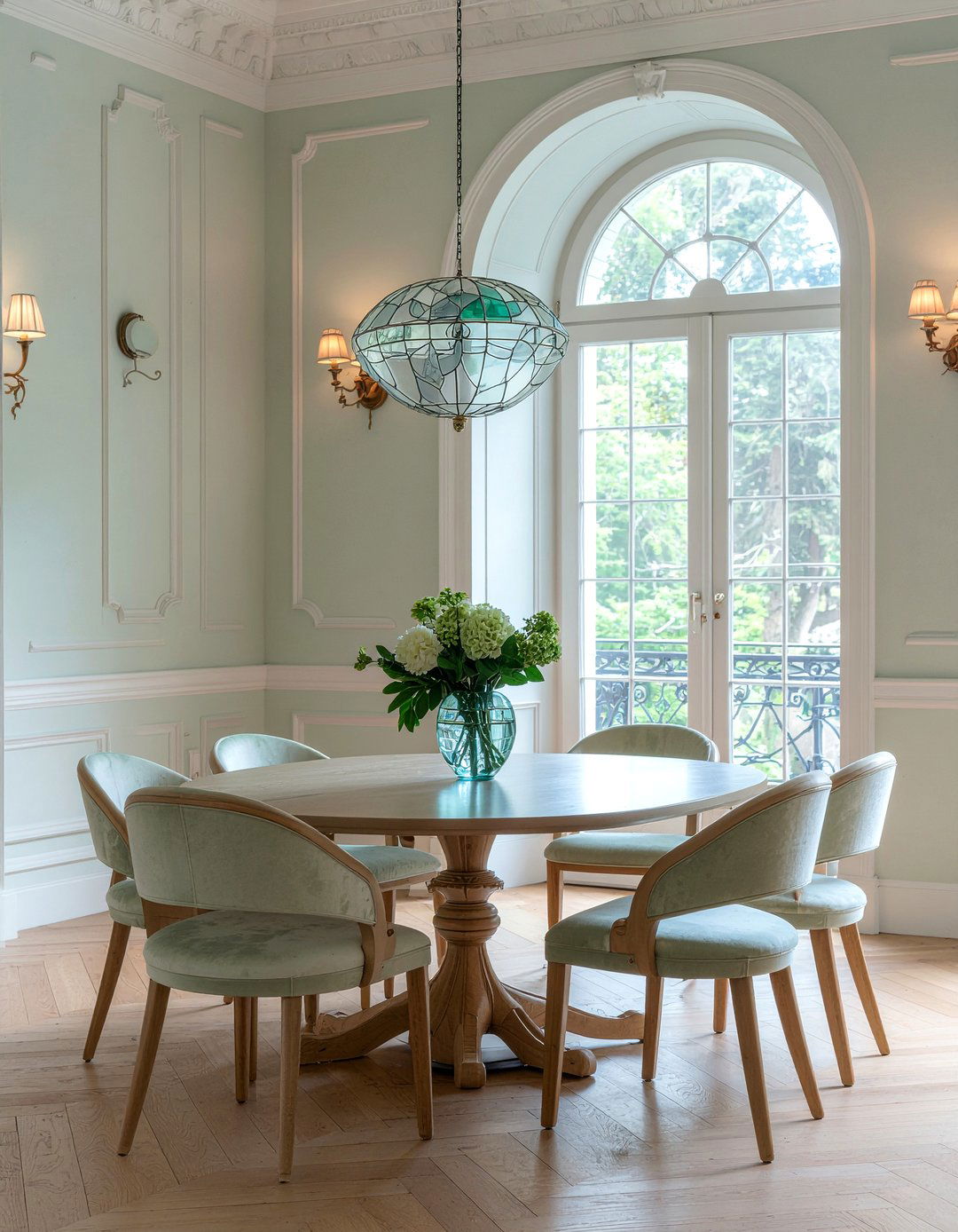Art Nouveau Dining Room - 30 European inspired dining room ideas