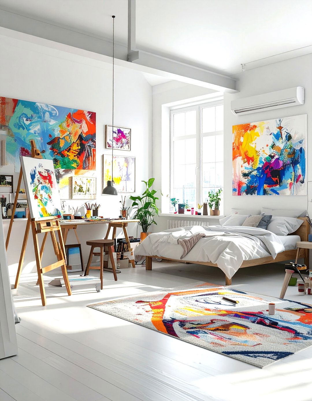 Art Studio Bedroom - 30 teenager bedroom decor ideas