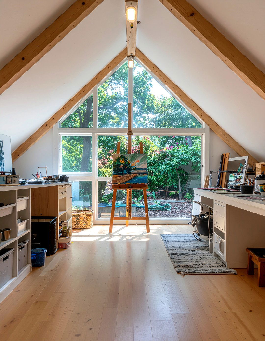 Art Studio She Shed - 30 she shed living room ideas