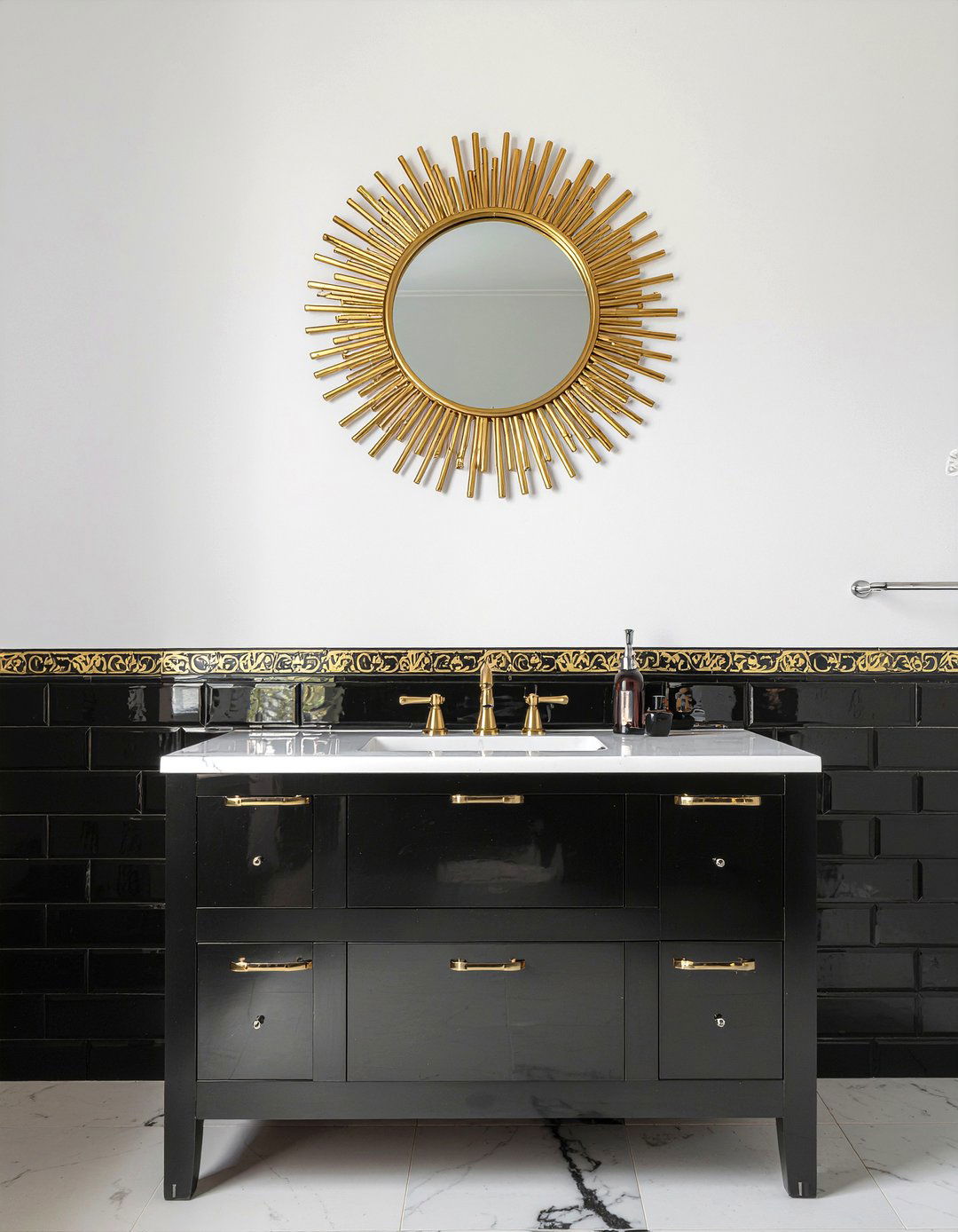 Art deco bathroom - 30 bathroom personality ideas